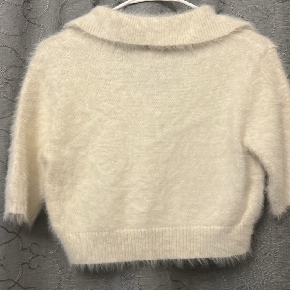 William Rast Fuzzy Crop Top - Picture 5 of 11